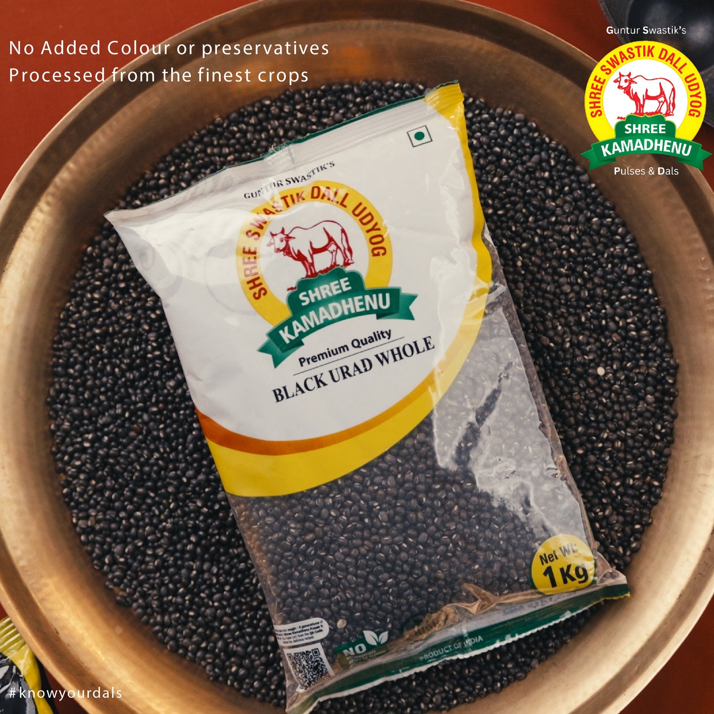 Black Urad Whole